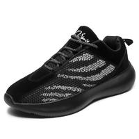 Hot Sale Fashion Running Shoes Customized New Black Soft Running Sport Shoes
